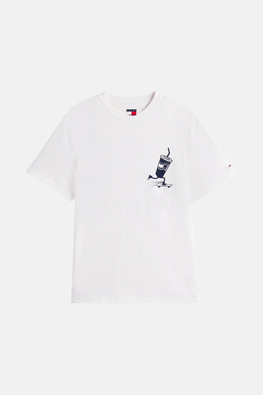 T-shirt à manches courtes - Blanc - TOMMY JEANS - 4