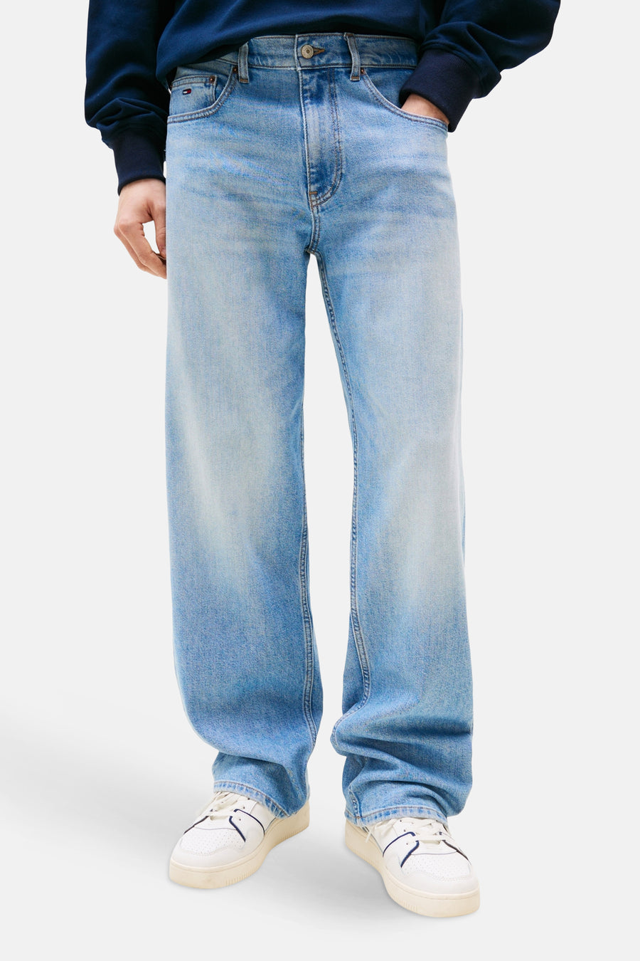 Jeans straight light blue denim - TOMMY JEANS - TOMMY JEANS