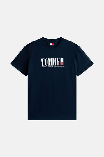 T-shirt à manches courtes - bleu - TOMMY JEANS