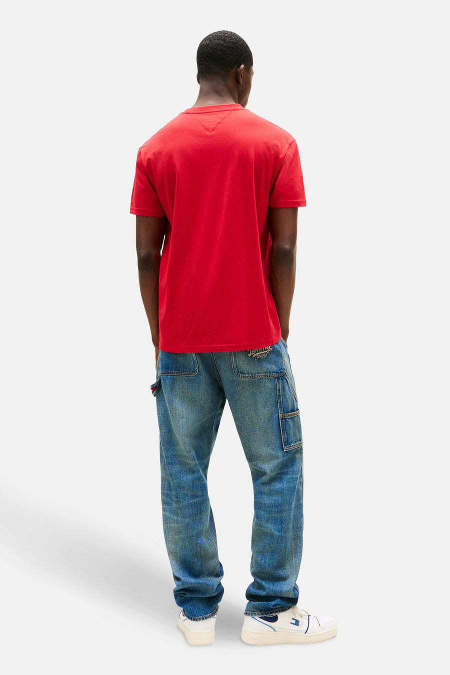 T-shirt à manches courtes - rouge - TOMMY JEANS