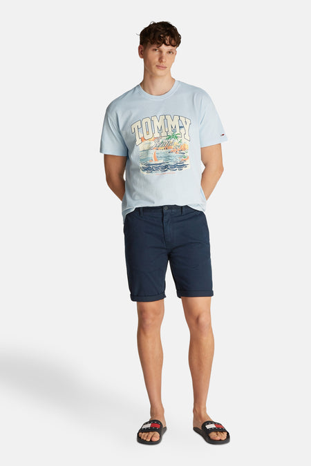 Short bleu - TOMMY JEANS