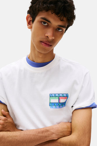 T-shirt à manches courtes - blanc - TOMMY JEANS - 5