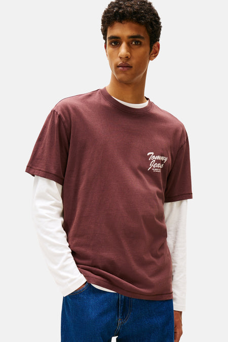 T-shirt à manches courtes - brun