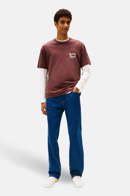 T-shirt à manches courtes - brun