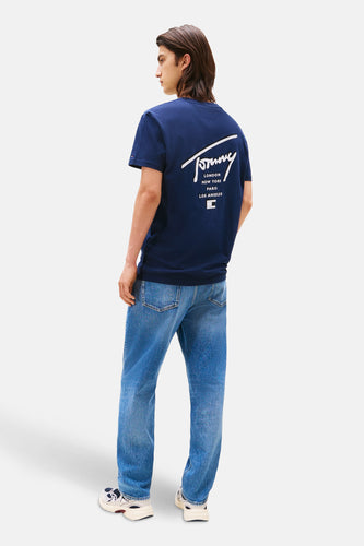 T-shirt à manches courtes - bleu - TOMMY JEANS - 5