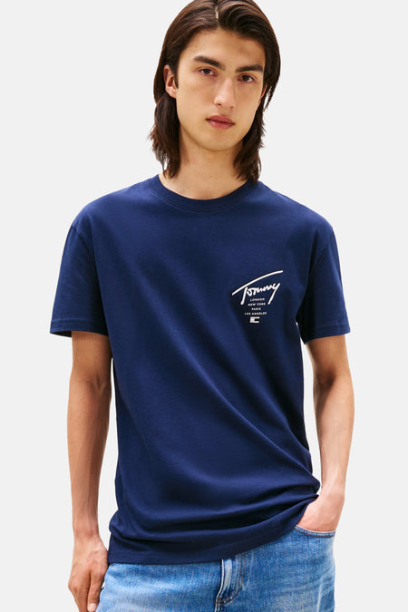 T-shirt à manches courtes - bleu