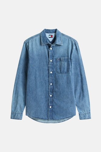 Chemise en jean - mid blue denim - TOMMY JEANS