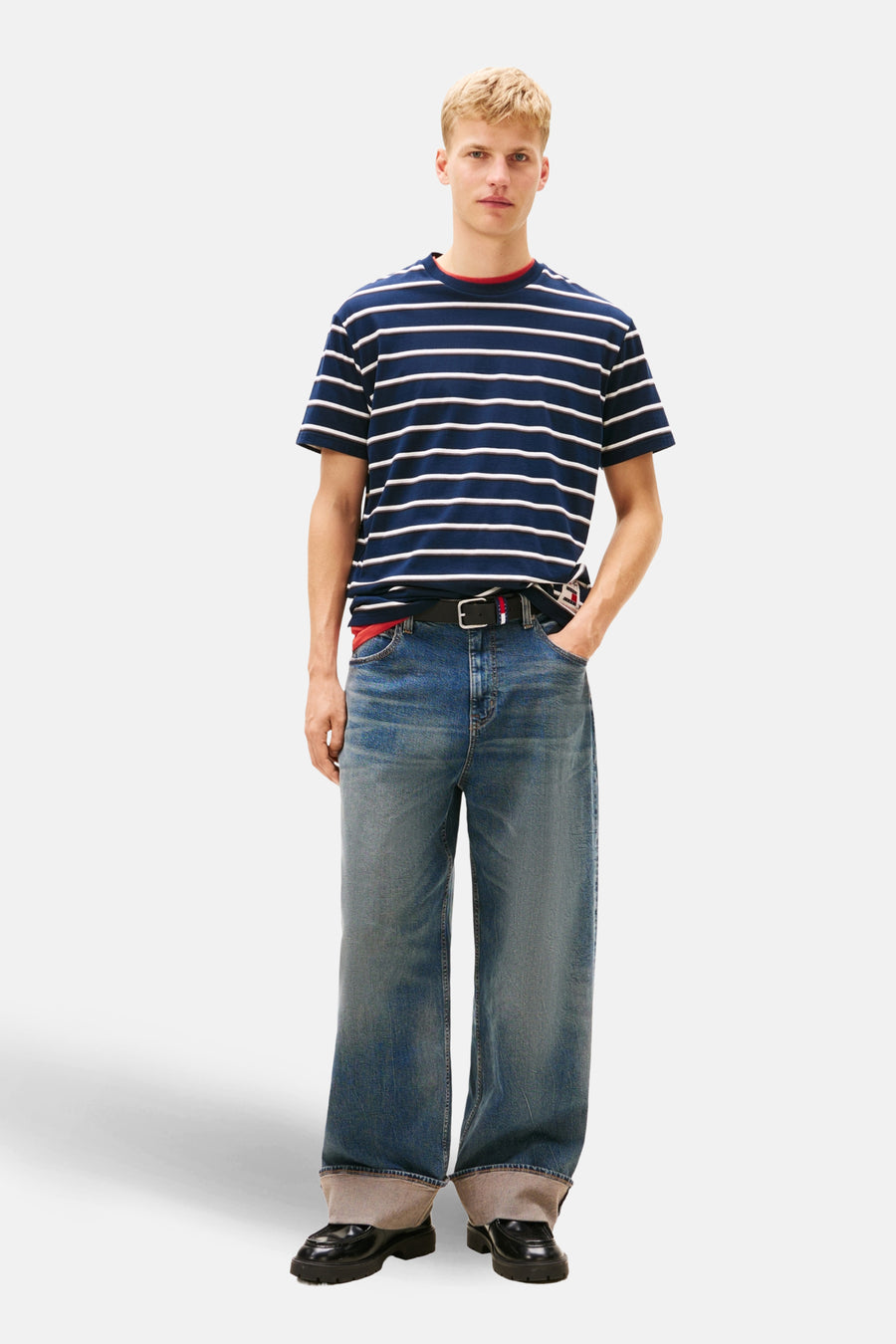 T-shirt (manches courtes) bleu - TOMMY JEANS