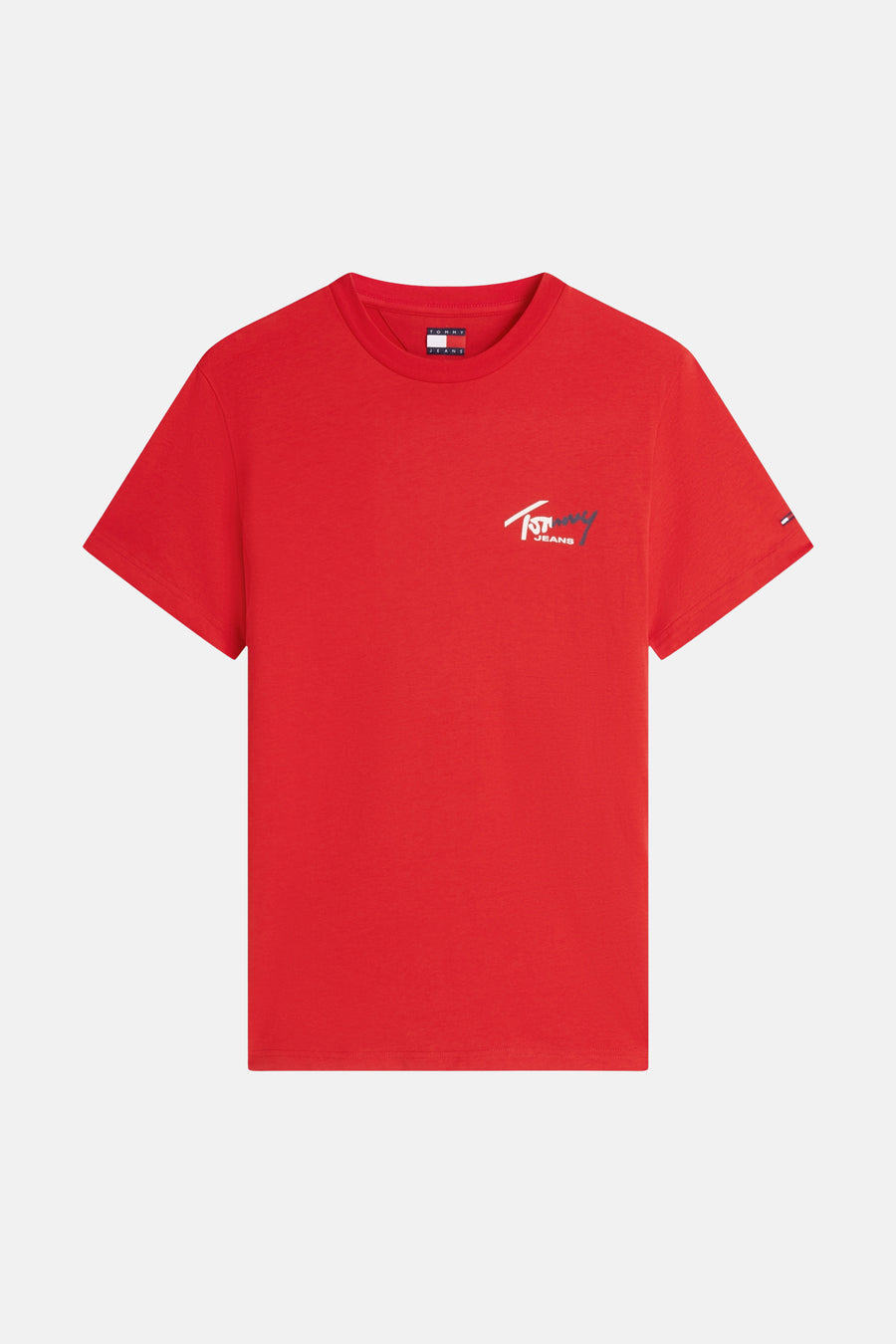 T-shirt (manches courtes) rouge - TOMMY JEANS