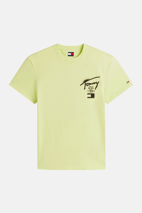 T-shirt à manches courtes - jaune