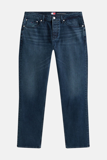 Jeans straight blue black denim - TOMMY JEANS