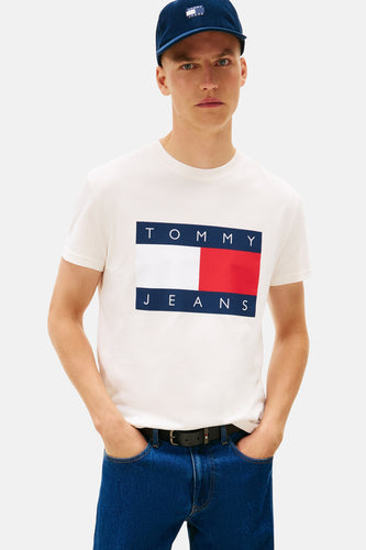 T-shirt (manches courtes) blanc - TOMMY JEANS