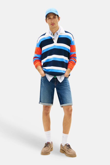 short en jean dark blue denim - TOMMY JEANS