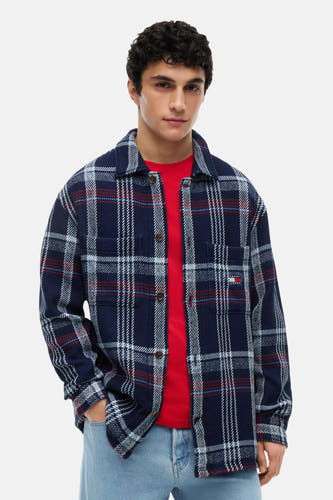 Chemise (manches longues) bleu - TOMMY JEANS