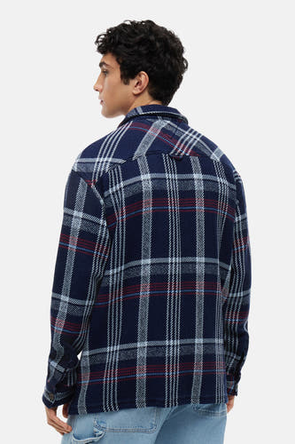 Chemise (manches longues) bleu - TOMMY JEANS