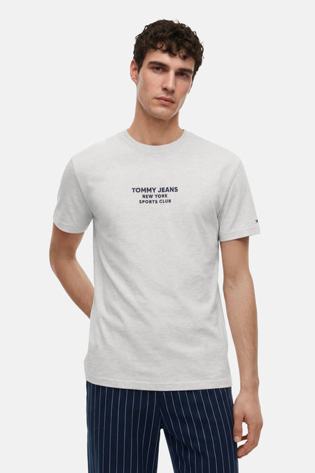 T-shirt (manches courtes) gris - TOMMY JEANS