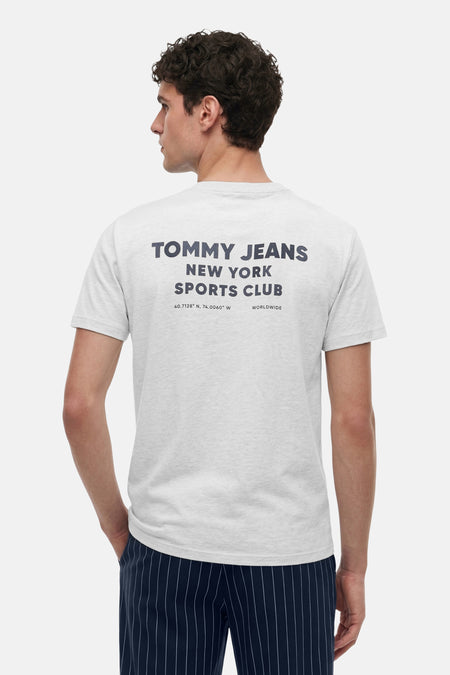 T-shirt (manches courtes) gris - TOMMY JEANS