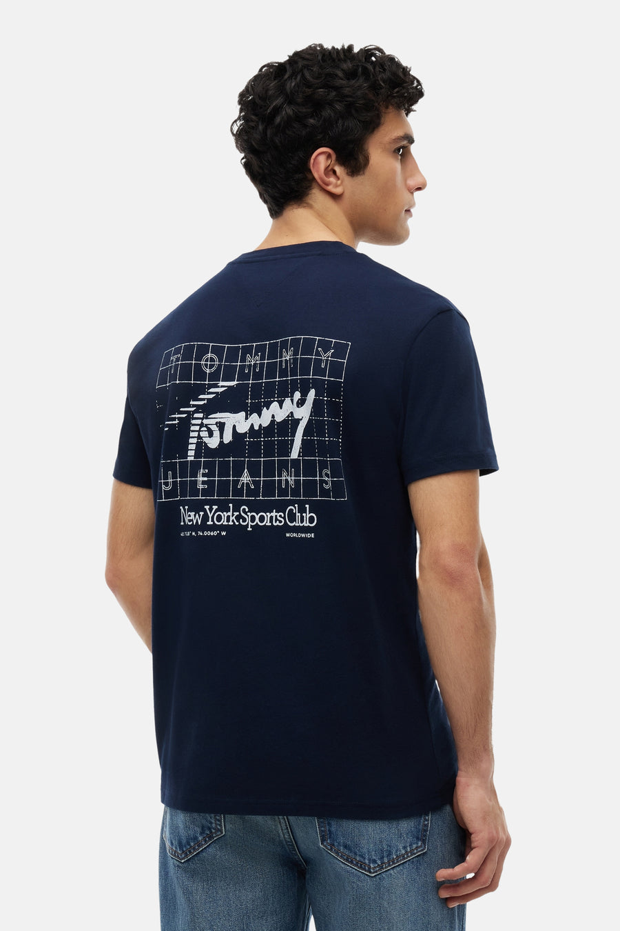T-shirt (manches courtes) bleu - TOMMY JEANS