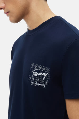 T-shirt (manches courtes) bleu - TOMMY JEANS