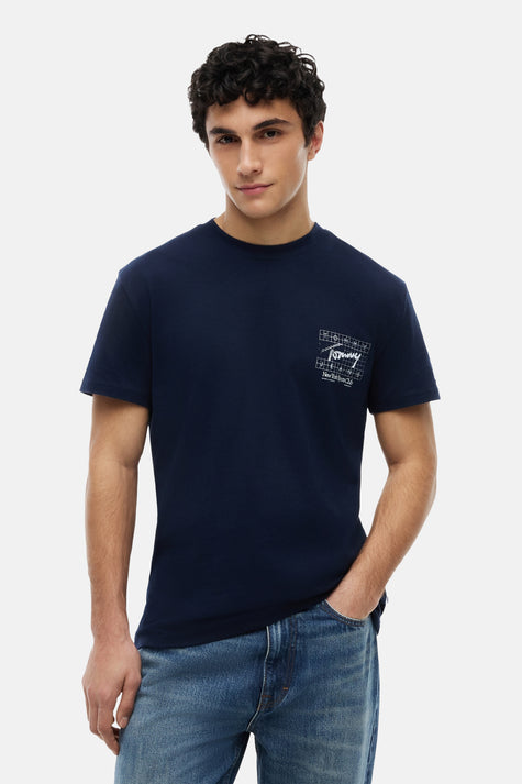 T-shirt à manches courtes - bleu