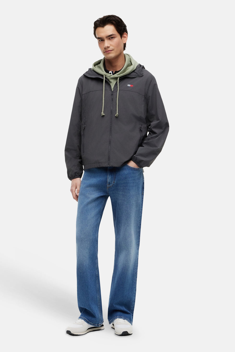 Veste courte noir - TOMMY JEANS