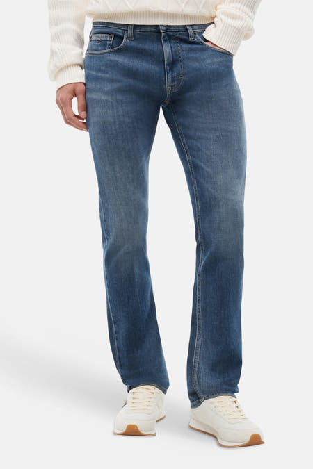 SCANTON - Mid blue denim