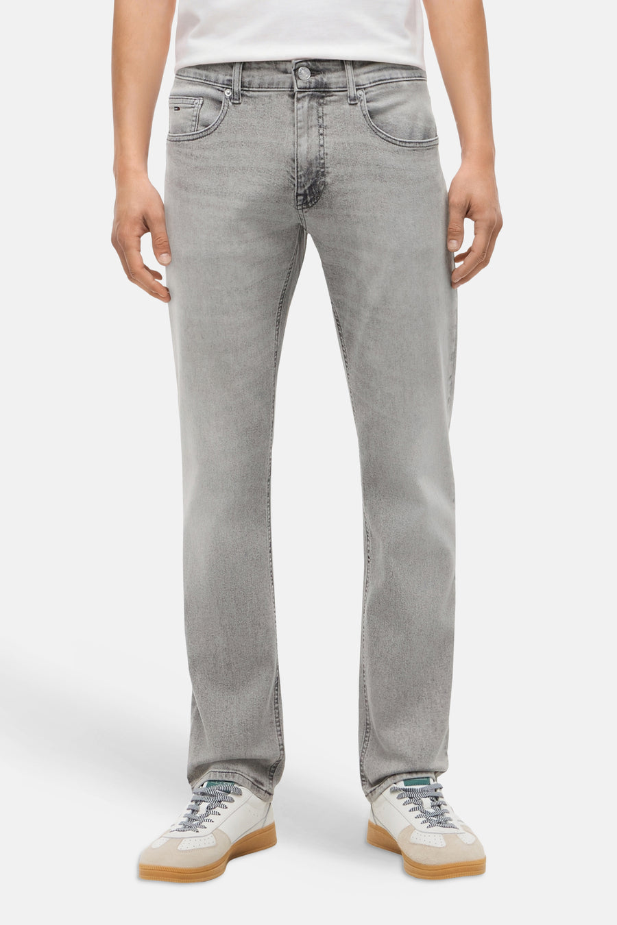 SCANTON - Light grey denim
