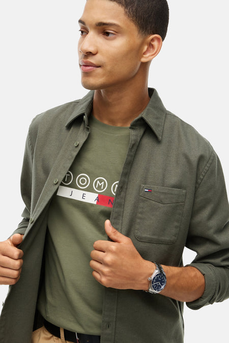 Chemise à manches longues - vert