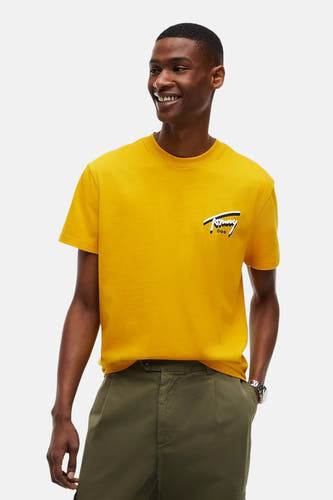 T-shirt à manches courtes - jaune