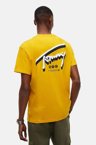 T-shirt à manches courtes - jaune