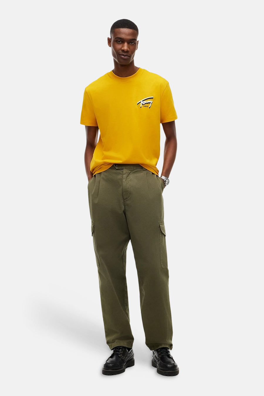 T-shirt à manches courtes - jaune