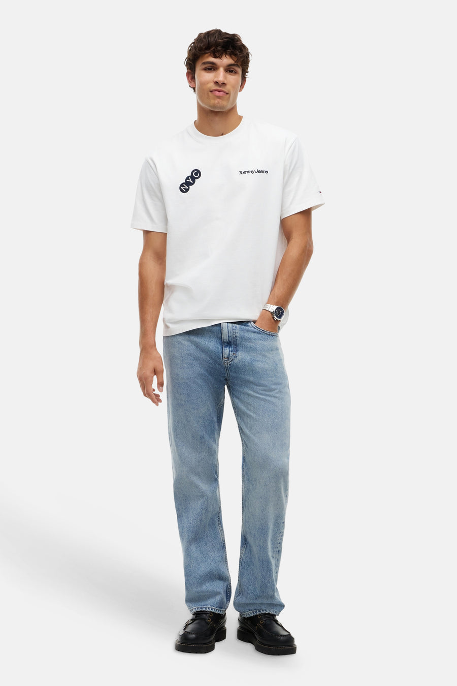 T-shirt (manches courtes) blanc - TOMMY JEANS