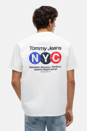 T-shirt (manches courtes) blanc - TOMMY JEANS