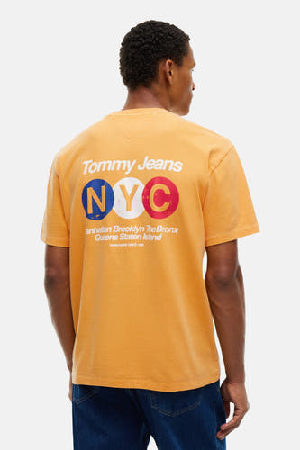 T-shirt (manches courtes) jaune - TOMMY JEANS