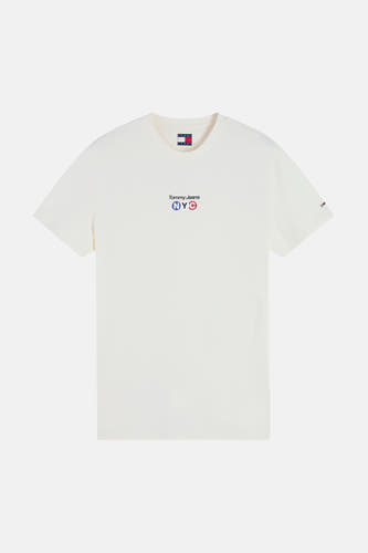 T-shirt (manches courtes) Écru - TOMMY JEANS