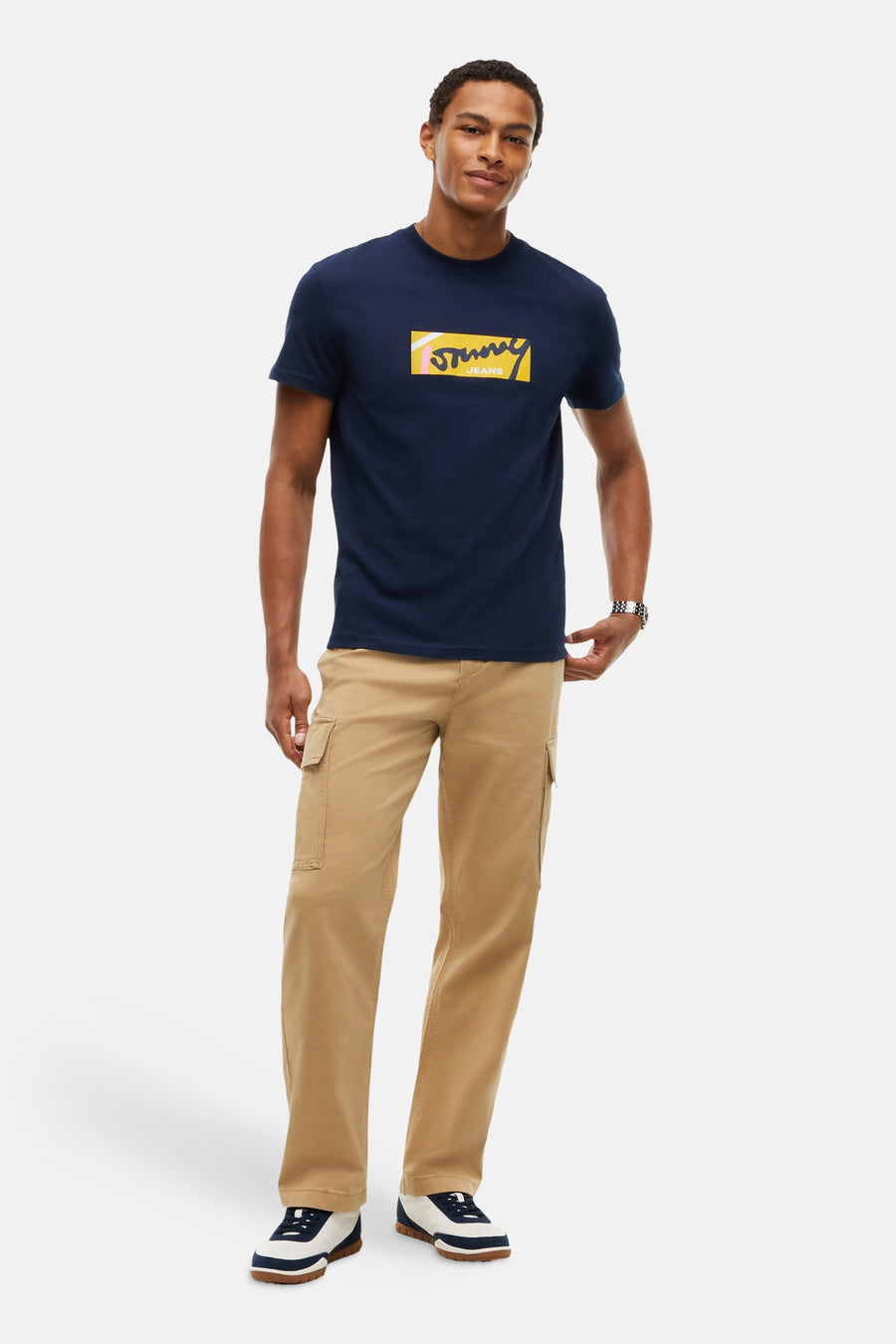T-shirt (manches courtes) bleu - TOMMY JEANS