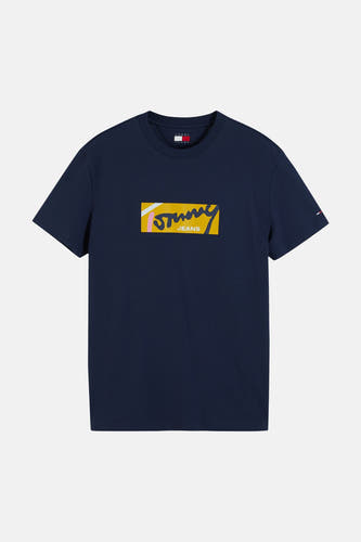 T-shirt (manches courtes) bleu - TOMMY JEANS