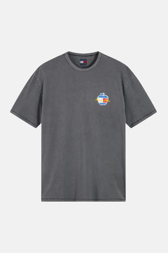 T-shirt (manches courtes) gris - TOMMY JEANS