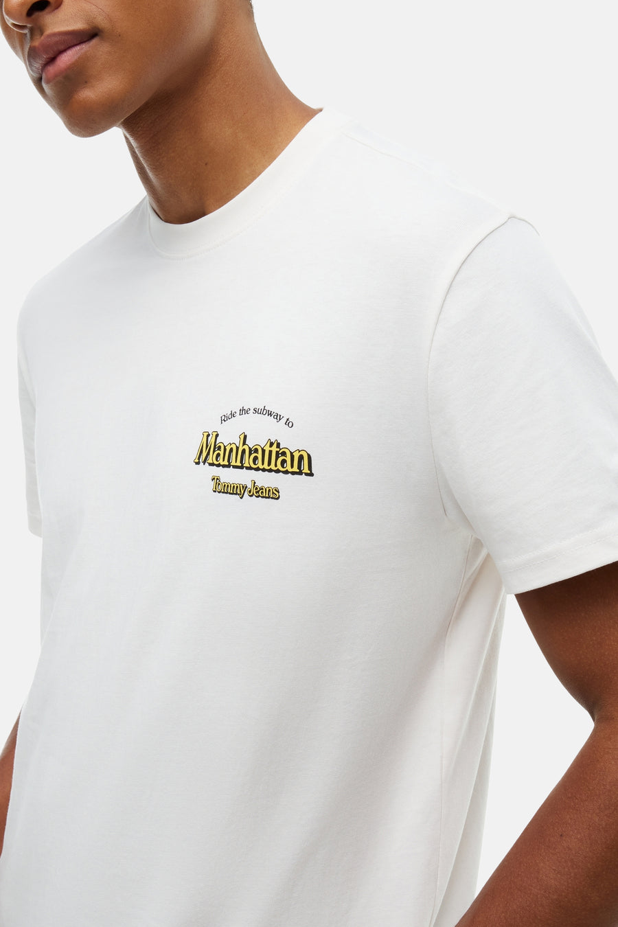 T-shirt (manches courtes) blanc - TOMMY JEANS