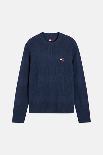 Pull col O - bleu