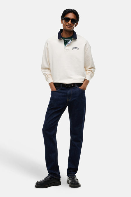 Sweat col O Écru - TOMMY JEANS