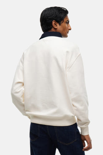 Sweat col O Écru - TOMMY JEANS