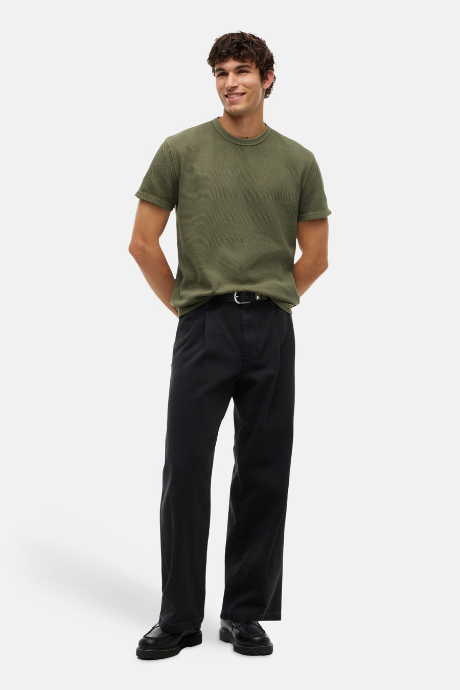 T-shirt (manches courtes) vert - TOMMY JEANS