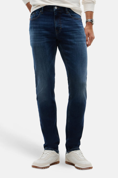 AUSTIN - dark blue denim