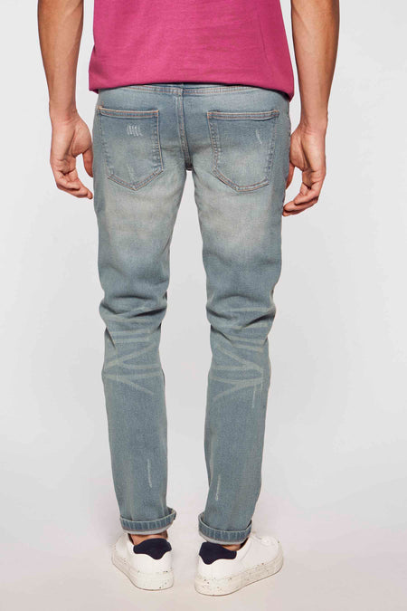 Jeans slim Light blue denim - DENIM PROJECT