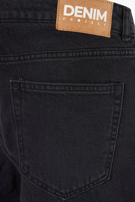 Jean &agrave; coupe carrot - noir