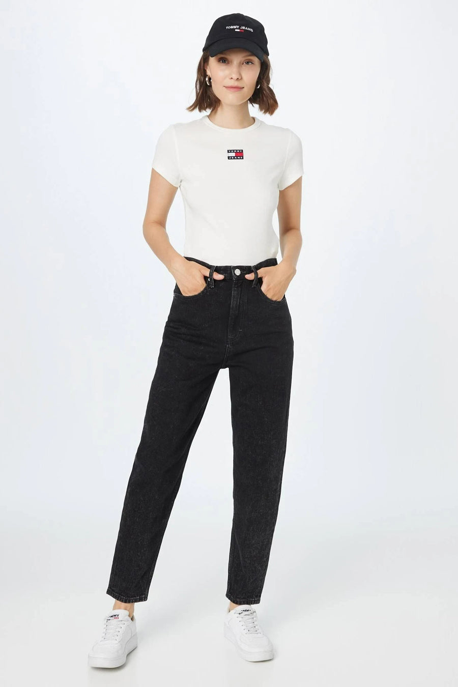 Mom Jeans Black denim - TOMMY JEANS