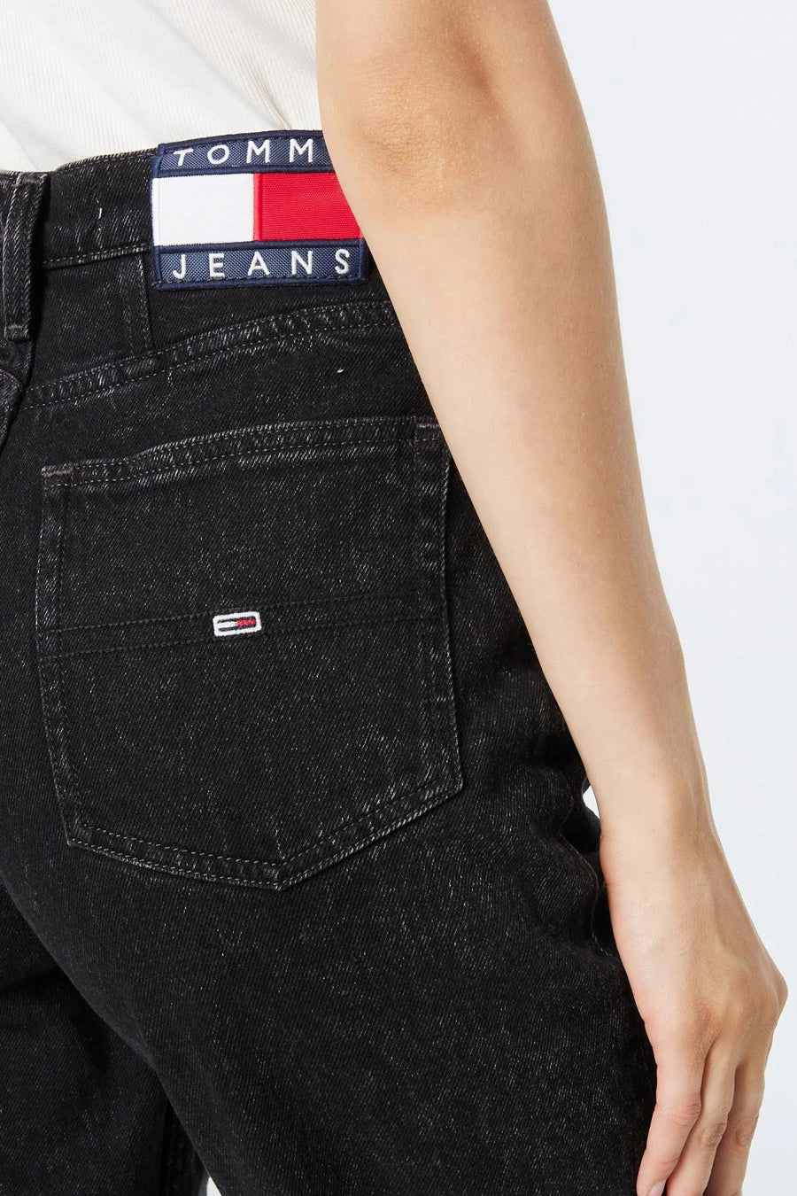 Mom Jeans Black denim - TOMMY JEANS
