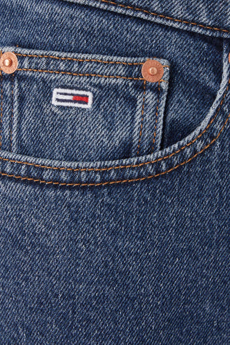 Jean droit - denim bleu moyen