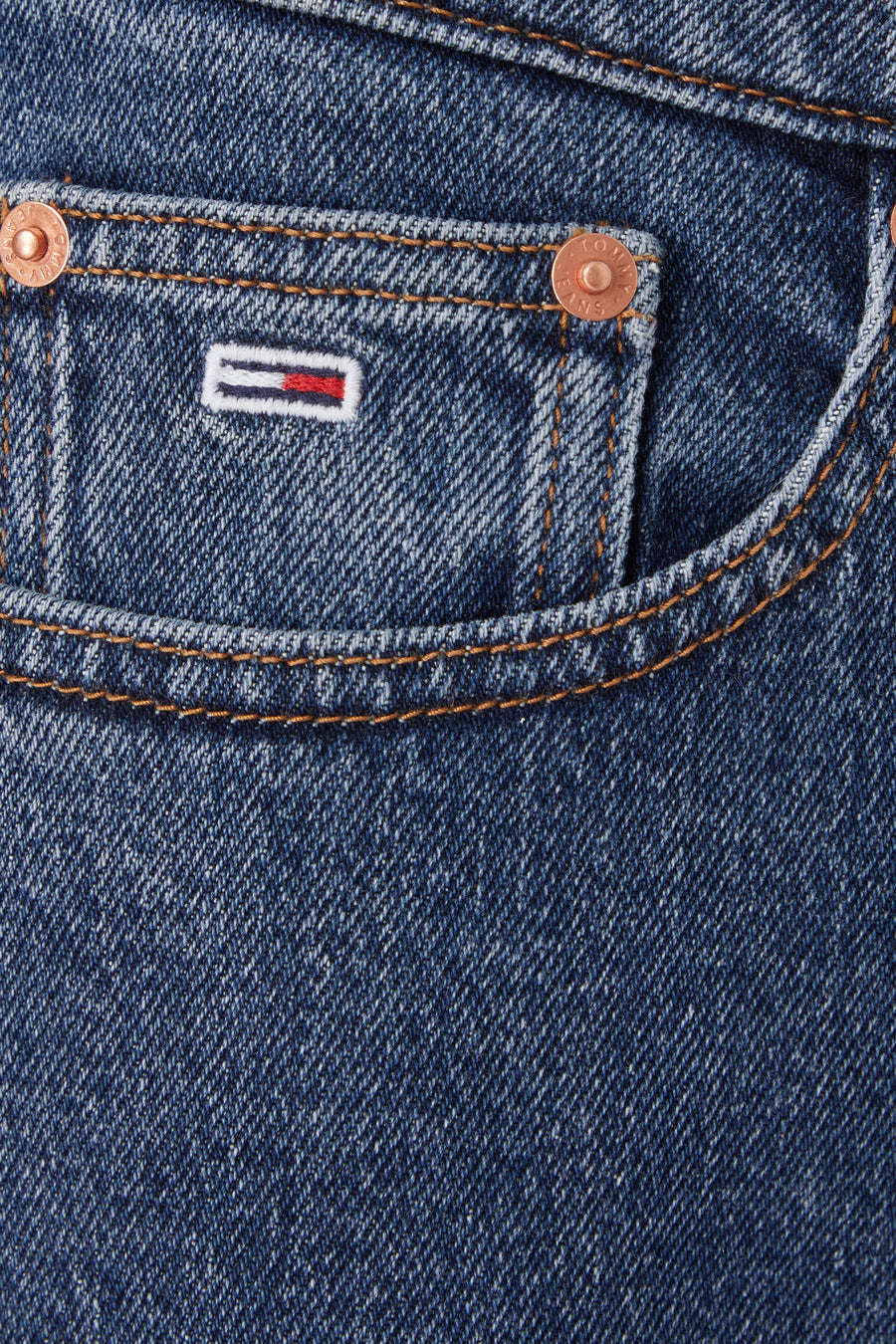 Jean droit - denim bleu moyen
